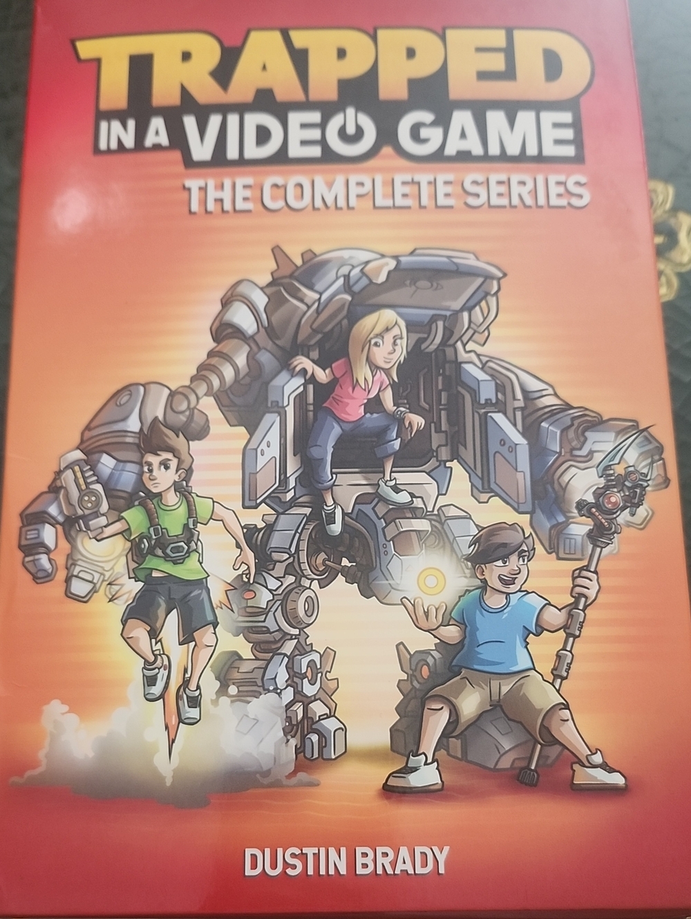 Trapped in a Video Game: The Complete Series - (Red/Orange)
